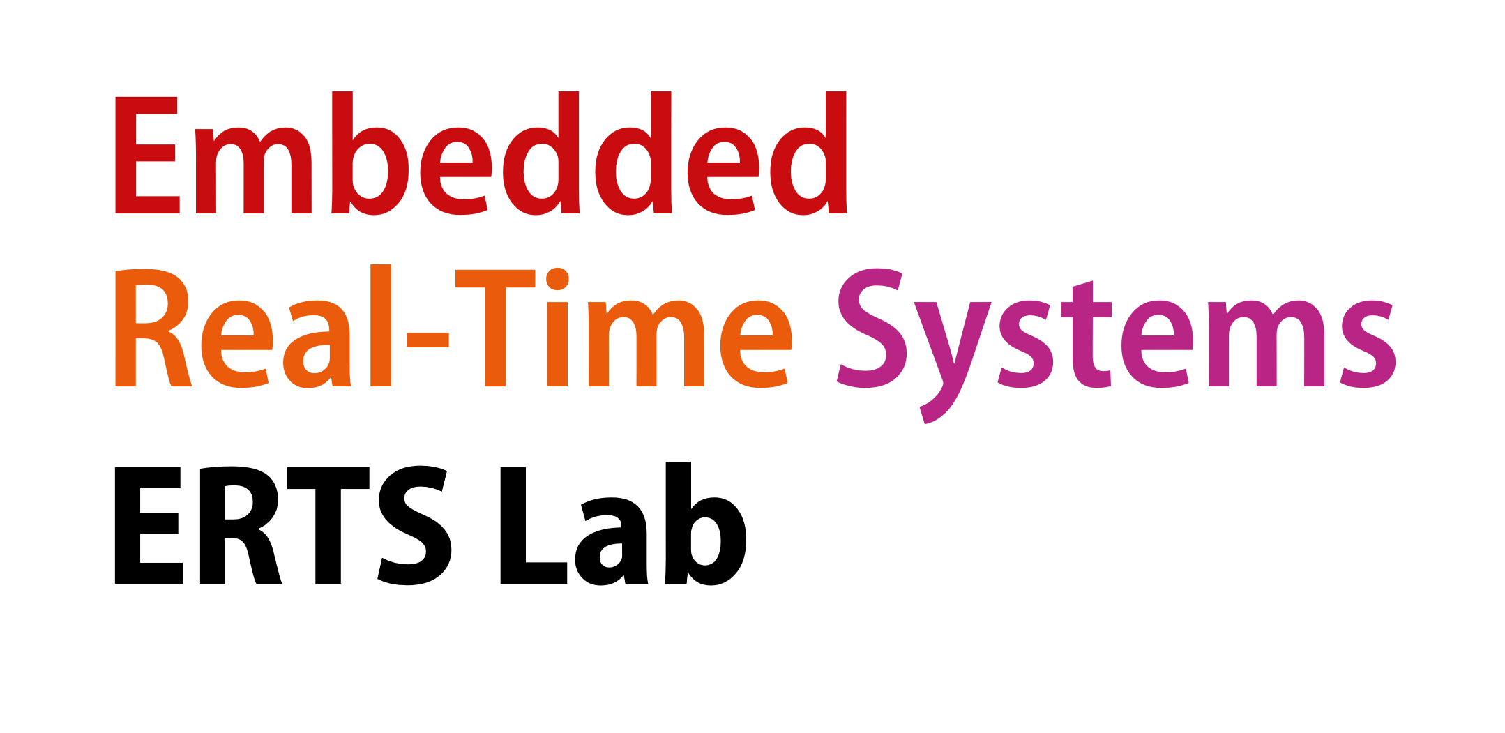 ERTS Lab – Embedded Real-Time Systems